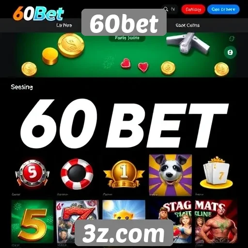 60bet oferece uma ampla variedade de jogos online